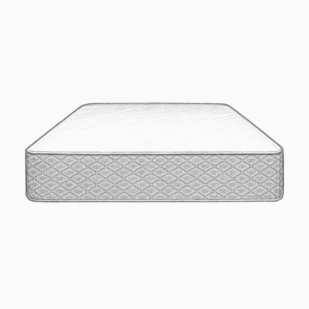 Allswell Luxe 12" Bed in a Box Hybrid Mattress (Queen Size)