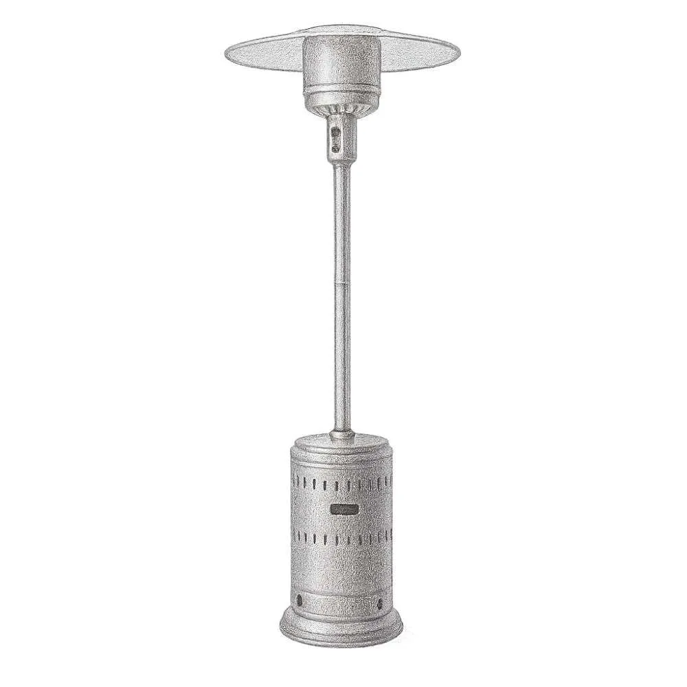 Amazon Basics Outdoor Propane Patio Heater with Wheels (46,000 BTU)