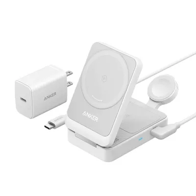 Anker MagGo Wireless Charging Station (Foldable 3-in-1)