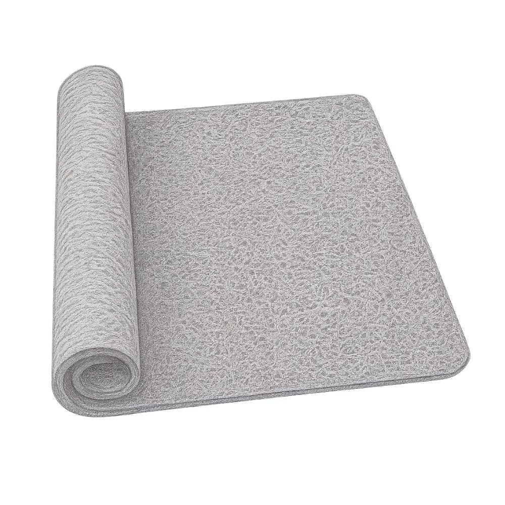 Asvin Non-Slip Comfort Bathtub Mat with Drain (16" x 35")