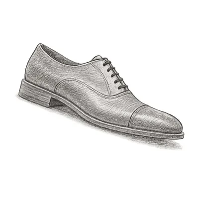 Banana Republic Mesi Leather Cap-Toe Oxford Shoes