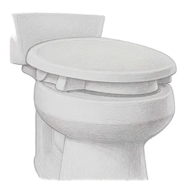 Bemis Assurance Raised Toilet (3")