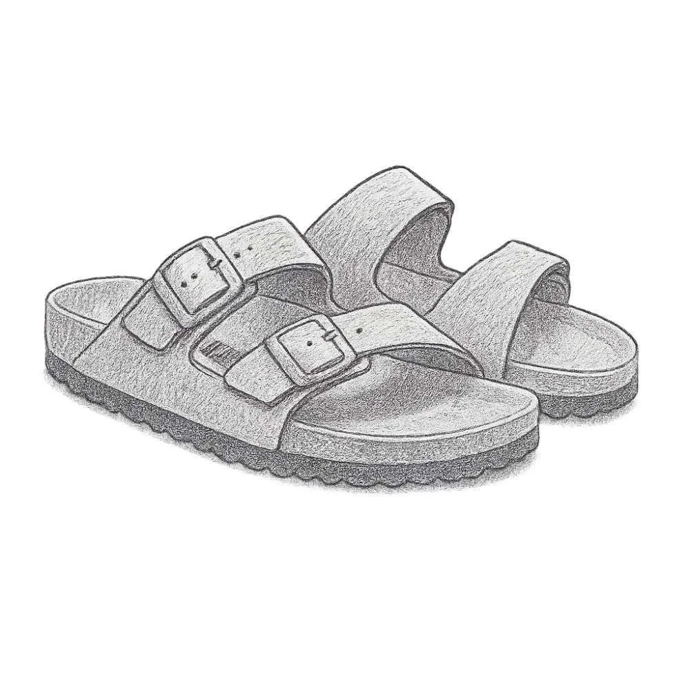 Birkenstock Arizona Suede Leather Sandals