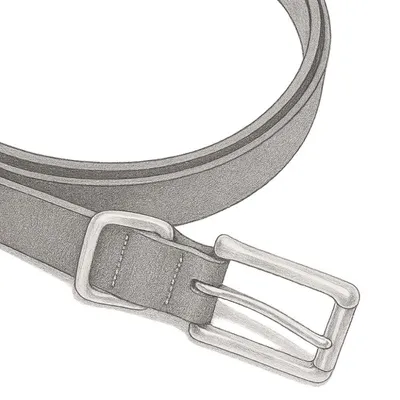 Bonobos Leather Jeans Black Belt (30 MM)
