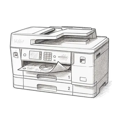 Brother MFC-J6955DW INKvestment Color Inkjet All-in-One Wireless Printer