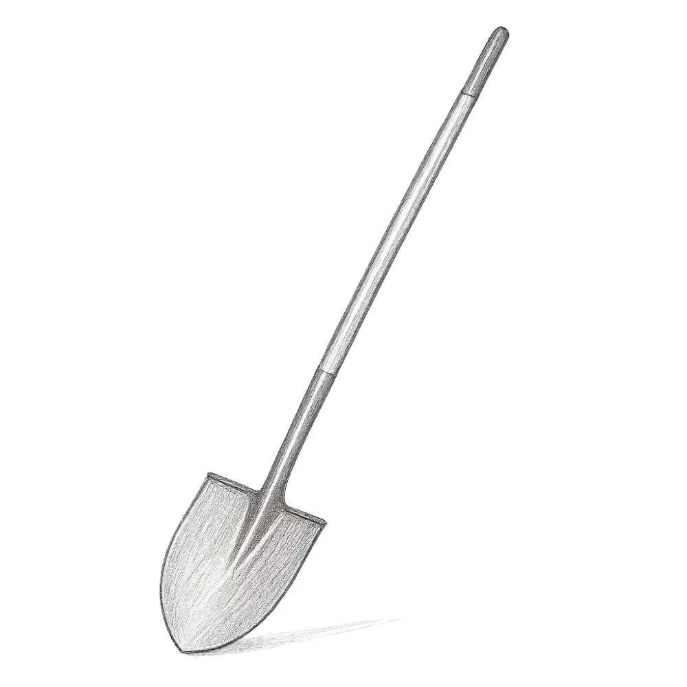 Bully Tools 14-Gauge Round Point Shovel