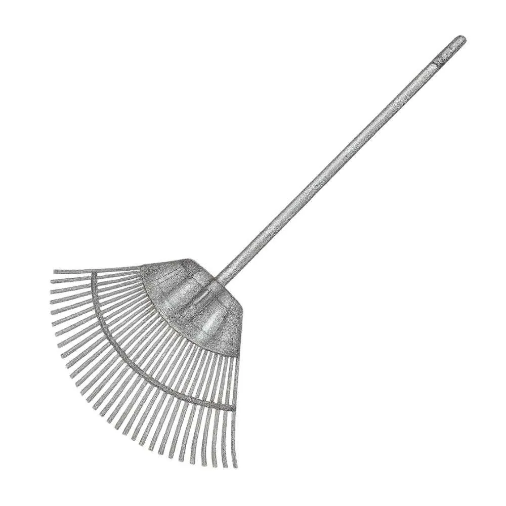 Bully Tools Lawn/Leaf Rake with Fiberglass Handle