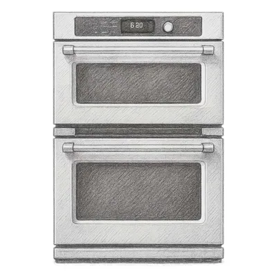 Café™ 30 in. Combination Double Wall Oven with Convection and Advantium® Technology