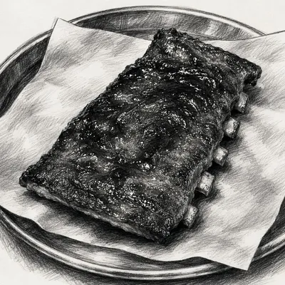 Cali BBQ Rib Plate