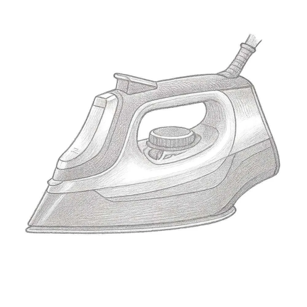 CHI Steam Iron 1700W, Retractable Cord, Auto Shutoff