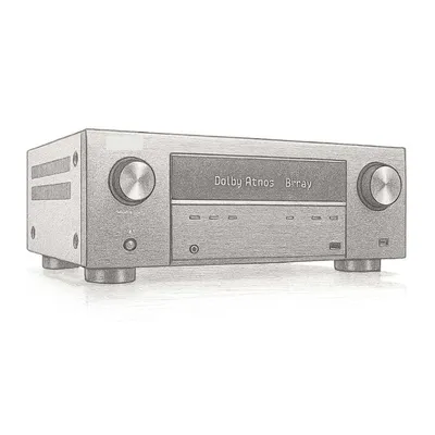 Denon AVR-X1800H 7.2 Channels AV Receiver