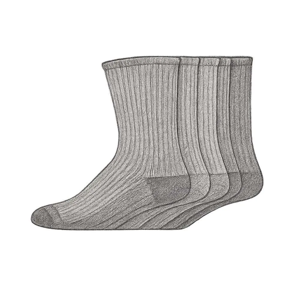 Dickies Moisture Control Men's Crew Socks (Pack of 6)