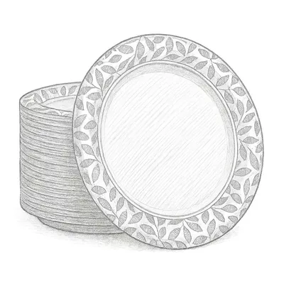 Dixie Ultra Large Paper Plates (172 Count)