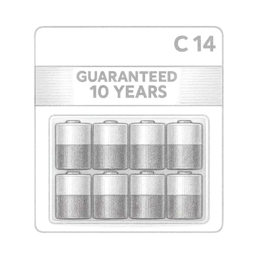 Duracell C Alkaline Batteries (Pack of 14)