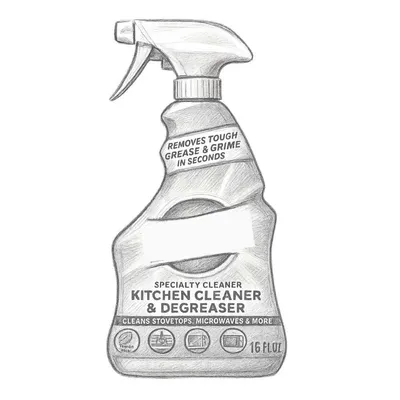 EASY-OFF Specialty Kitchen Degreaser Cleaner (16 oz)
