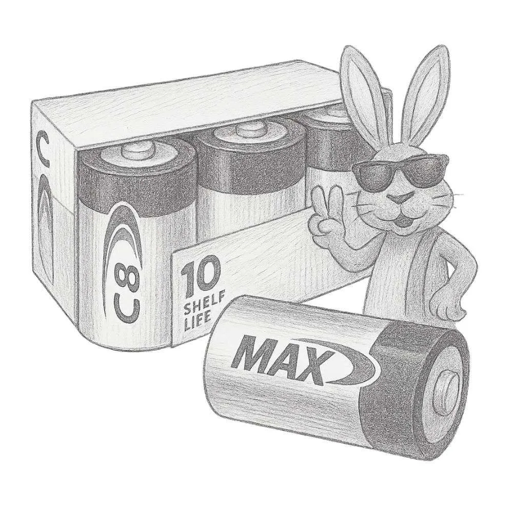 Energizer MAX Premium Alkaline C Cell Batteries (Pack of 8)