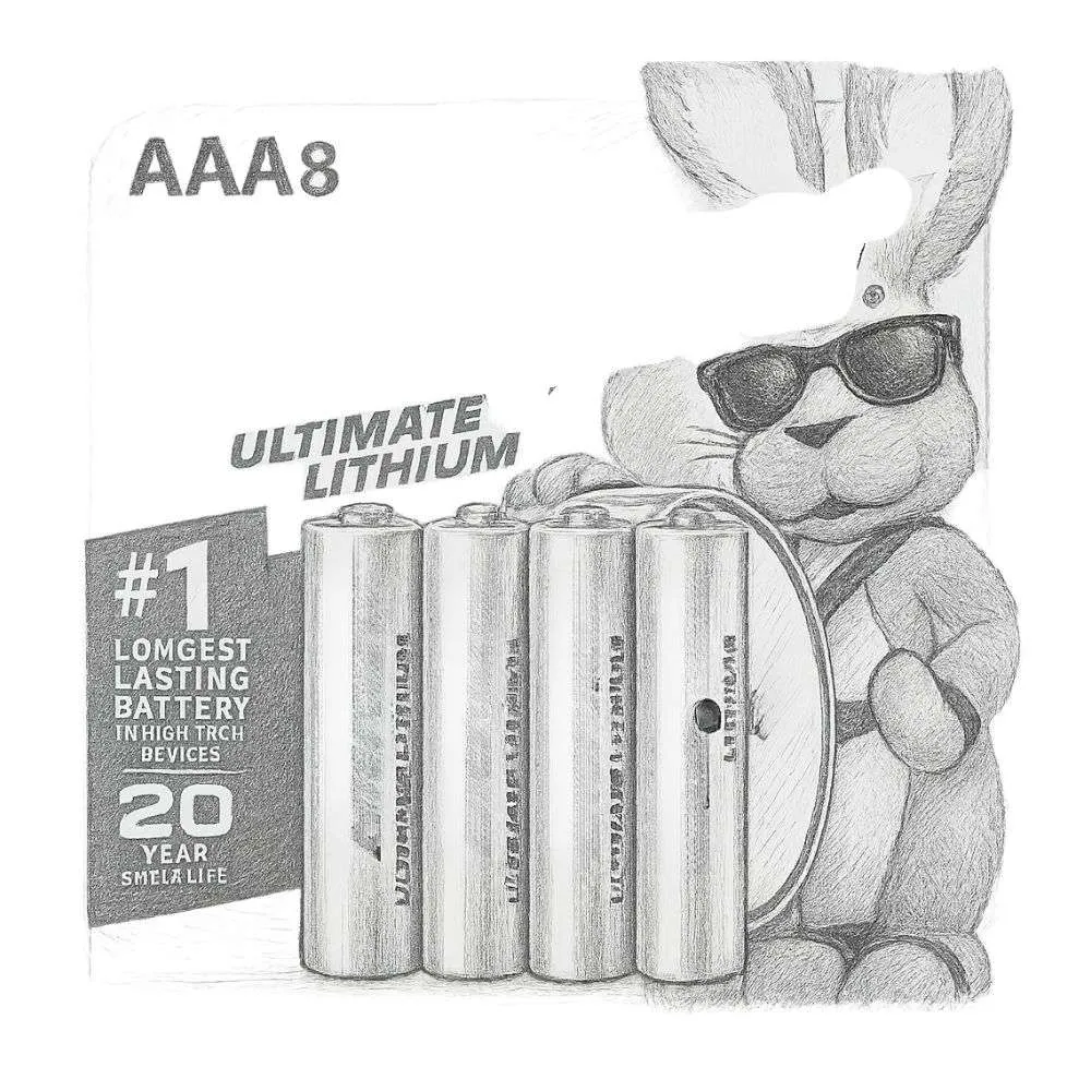 Energizer Ultimate AAA Batteries Lithium (Pack of 8)