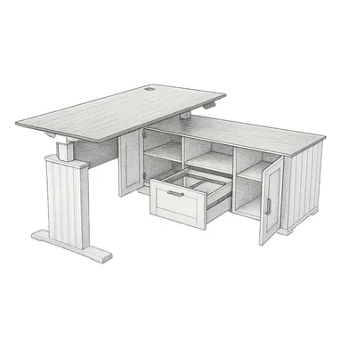 Eureka Ark ES Executive Standing Desk
