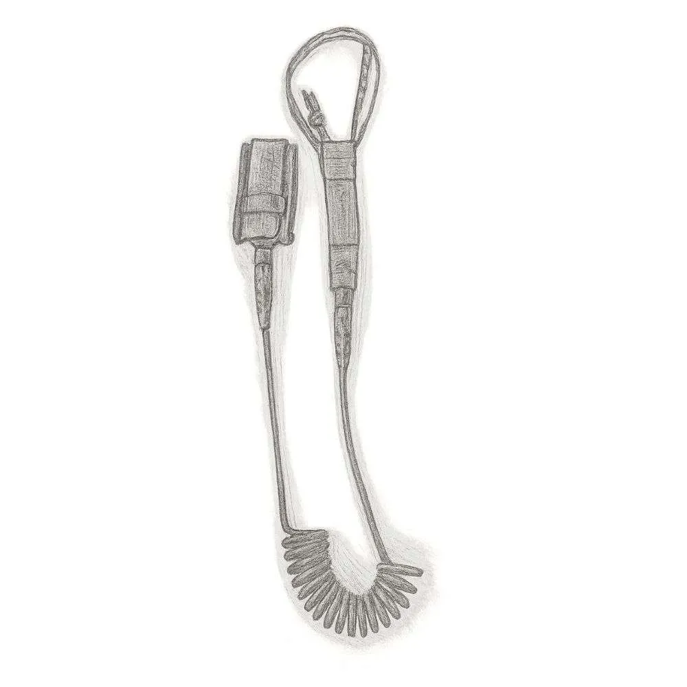 FCS SUP Competitive Touring Adjustable Leash