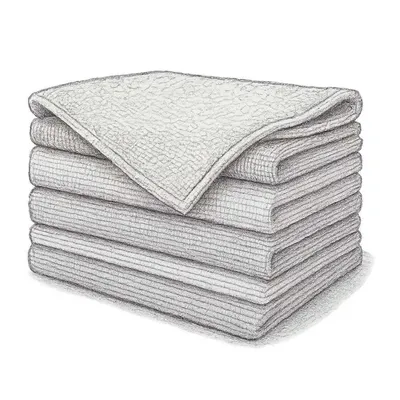 FIXSMITH Microfiber Cleaning Cloth 12" x 16" (Pack of 8)