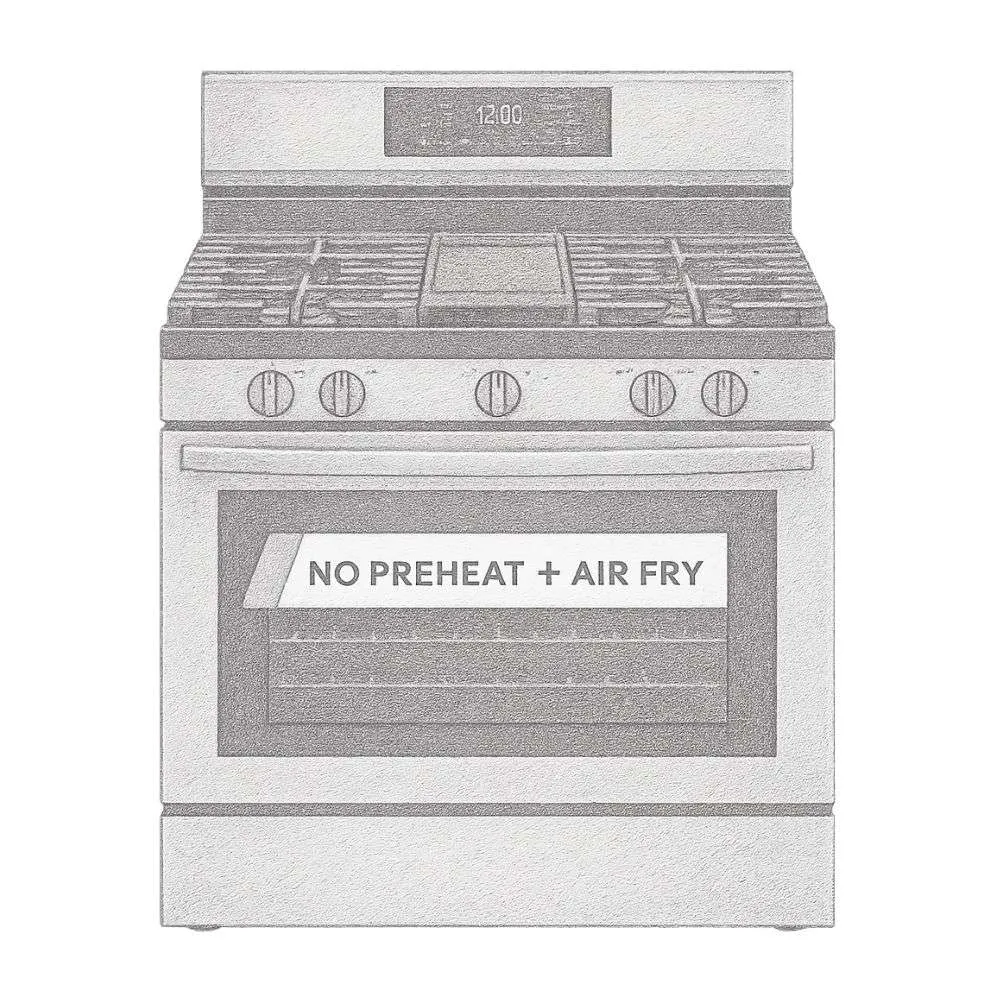 Frigidaire Gallery 30" Gas Range With No Preheat And Air Fry