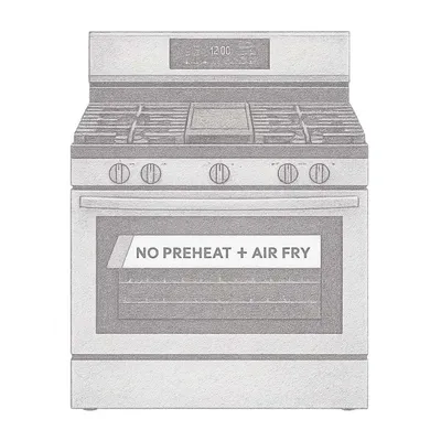 Frigidaire Gallery 30" Gas Range With No Preheat And Air Fry