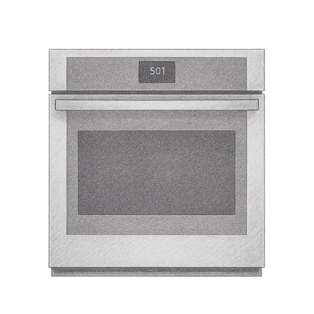 GE® 30" Smart Self-Clean Convection Single Wall Oven