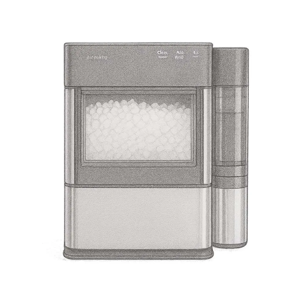 GE Profile™ Opal™ 2.0 Nugget Ice Maker With Side Tank