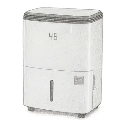Honeywell TP70WKNR Energy Star Portable Dehumidifier