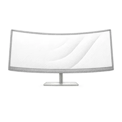 HP E45c G5 DQHD Curved Monitor (44.5")