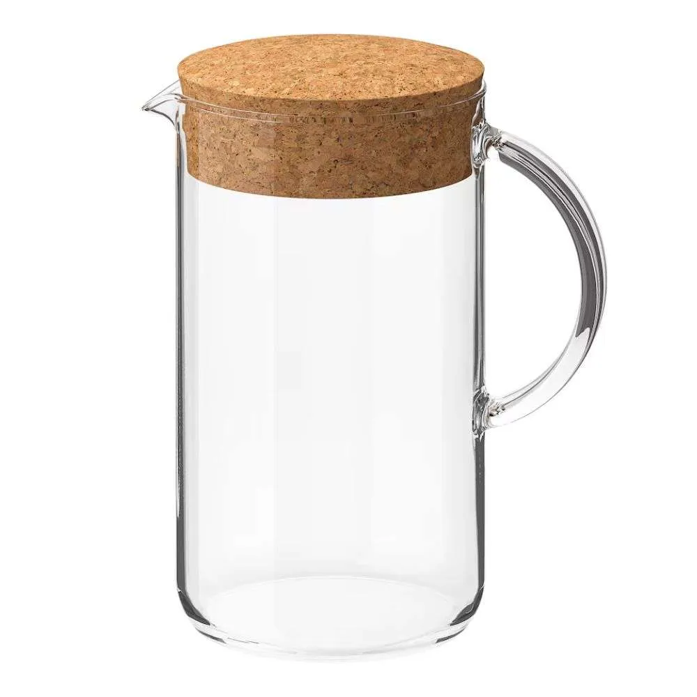 IKEA 365+ Pitcher with Lid Clear Glass 51 oz
