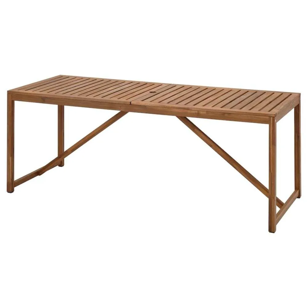 IKEA NÄMMARÖ Outdoor Table Light Brown Stained