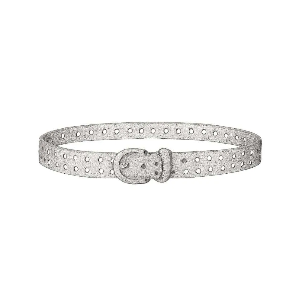 ISABEL MARANT Zap Leather Buckle Belt