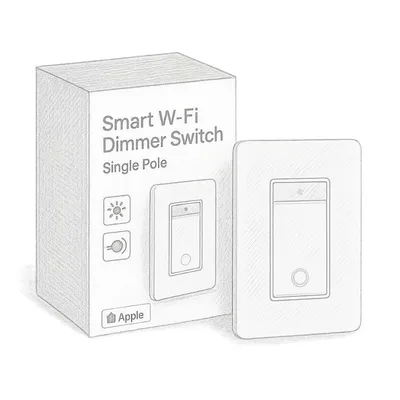 Kasa Apple HomeKit Smart Dimmer Switch KS220
