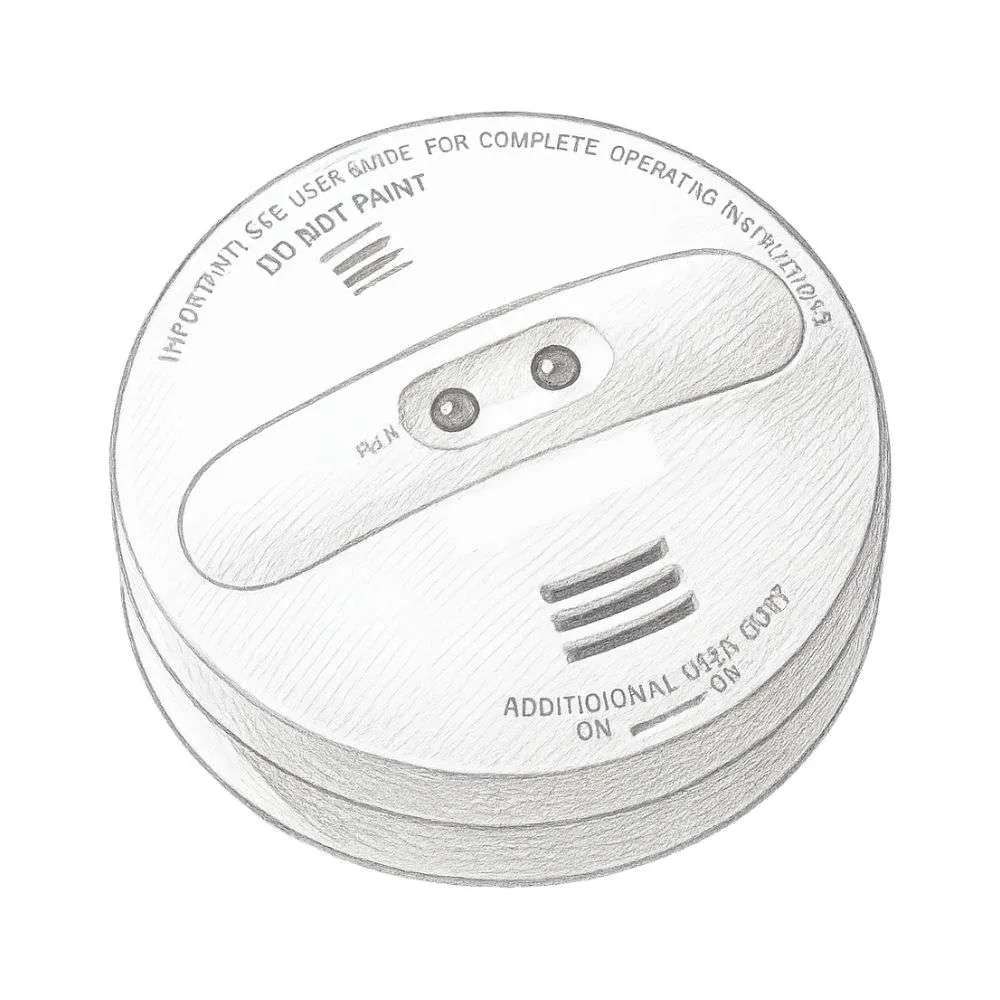 Kidde PI9010 Dual Sensor Battery Operated Smoke Alarm