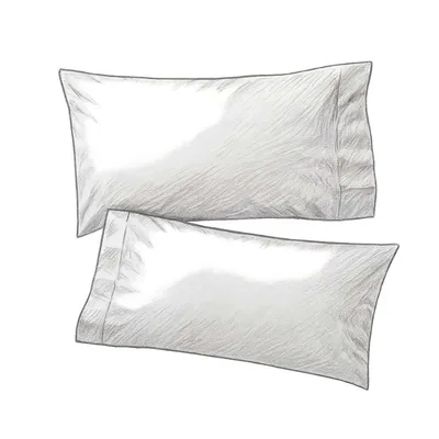 L.L.Bean 280-Thread-Count Pima Cotton Percale Standard Pillowcases (1 Set of 2 Pieces)