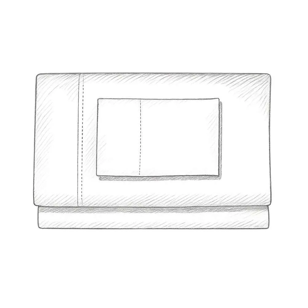 L.L.Bean 280-Thread-Count Pima Cotton Percale Twin Sheet (1 Set of 3 Pieces)