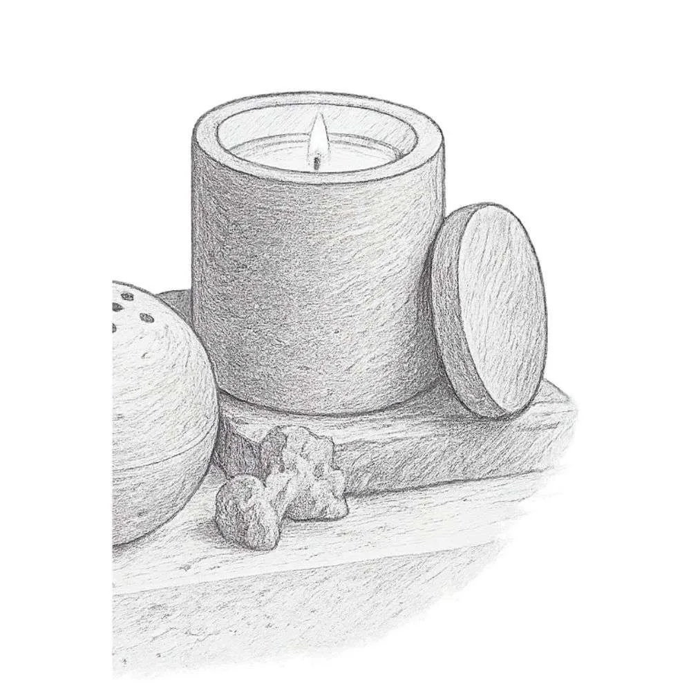 La Botica Ceremony Vela Travertine Candle
