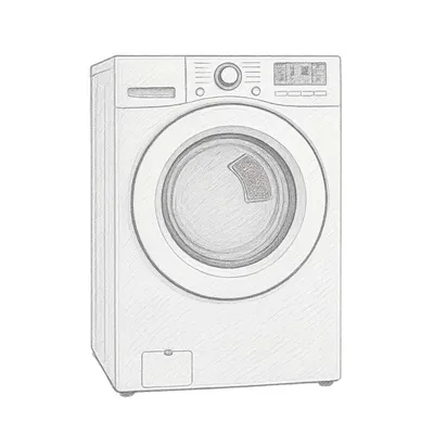 LG Ultra Large Capacity Electric Dryer (7.4 Cu. Ft.)