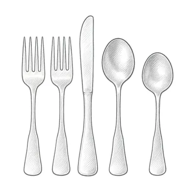 Liberty Tabletop Chesapeake Flatware (4 Sets Of 5 Pieces)