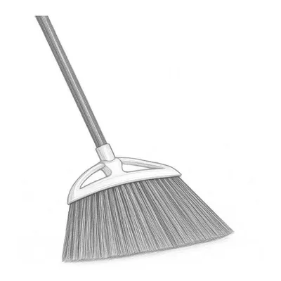 Libman Precision Angle Broom with Recycled Broom Fibers (Extra Large)