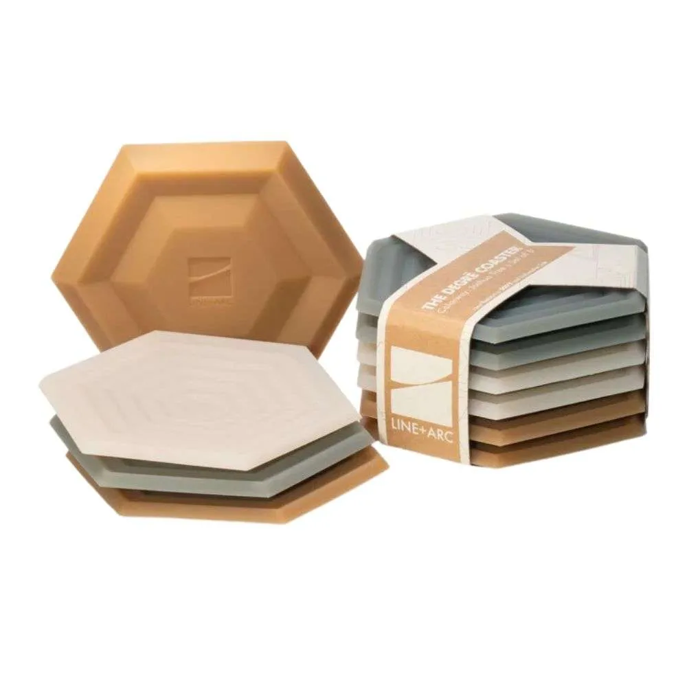LINE+ARC The Original Degrē Coaster (Set of 6)