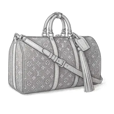 Louis Vuitton Keepall Bandoulière 50