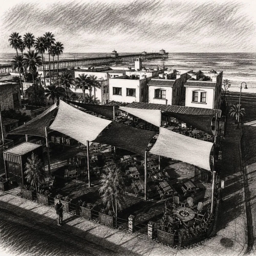 Mike Hess Brewing Imperial Beach Biergarten