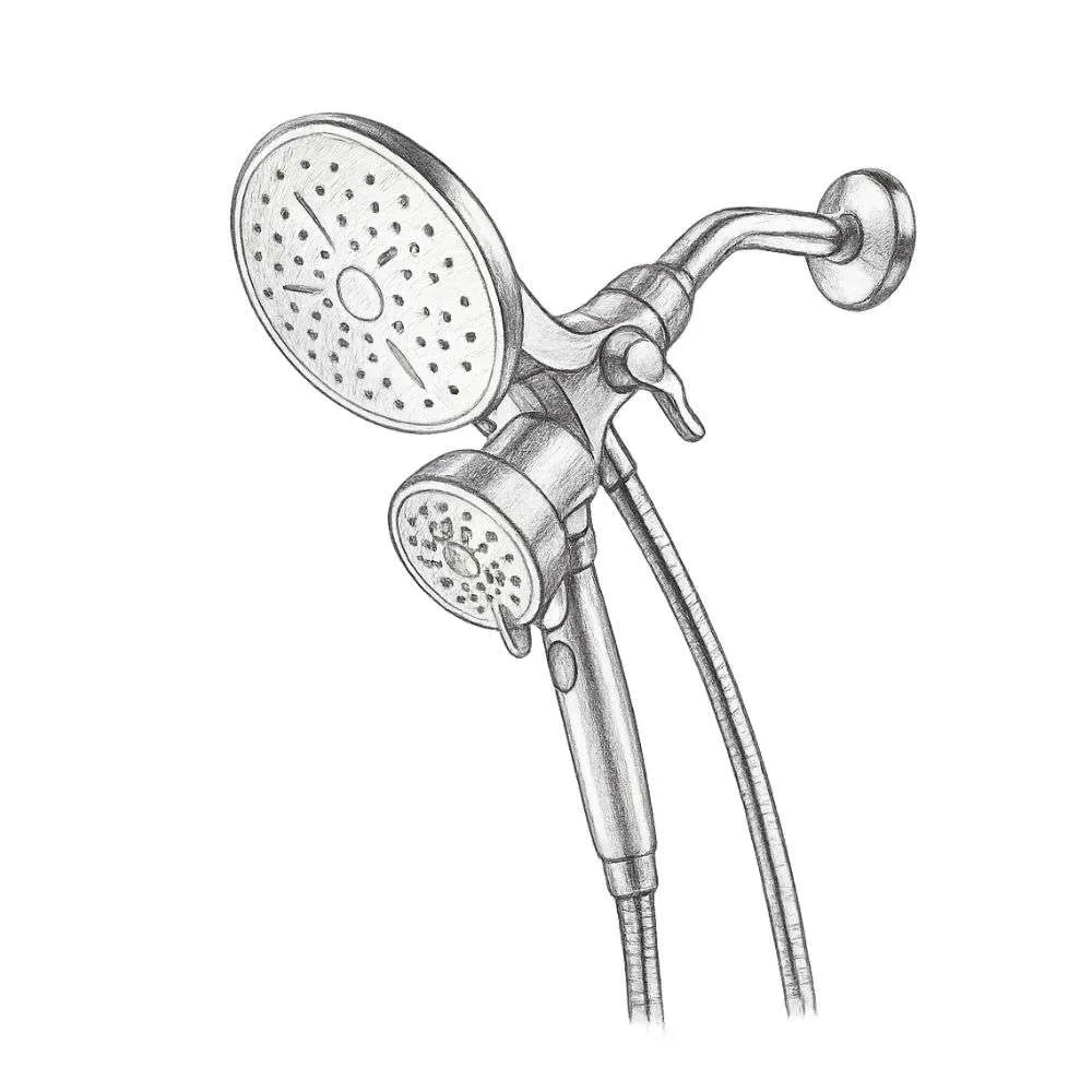 Moen Attract Chrome Magnetix Rainshower Combo