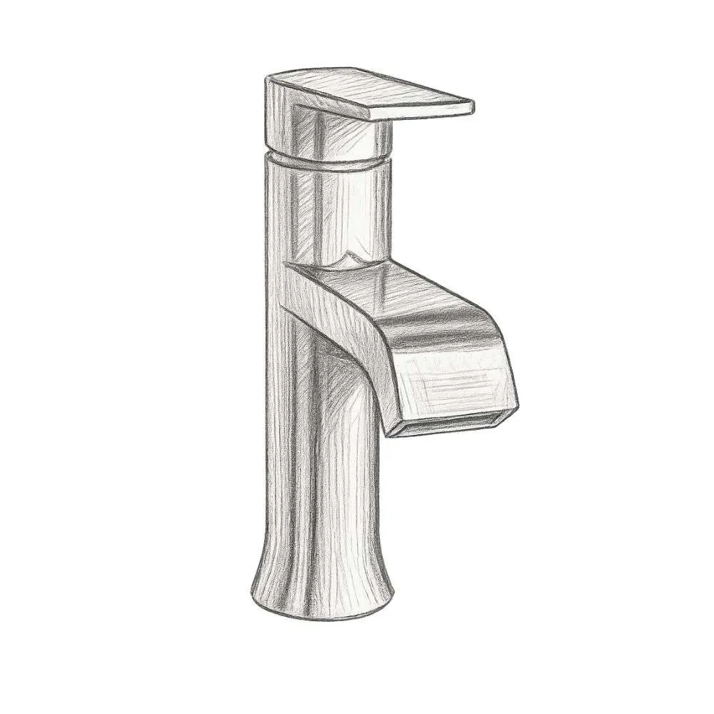 Moen Genta One-Handle High Arc Bathroom Faucet