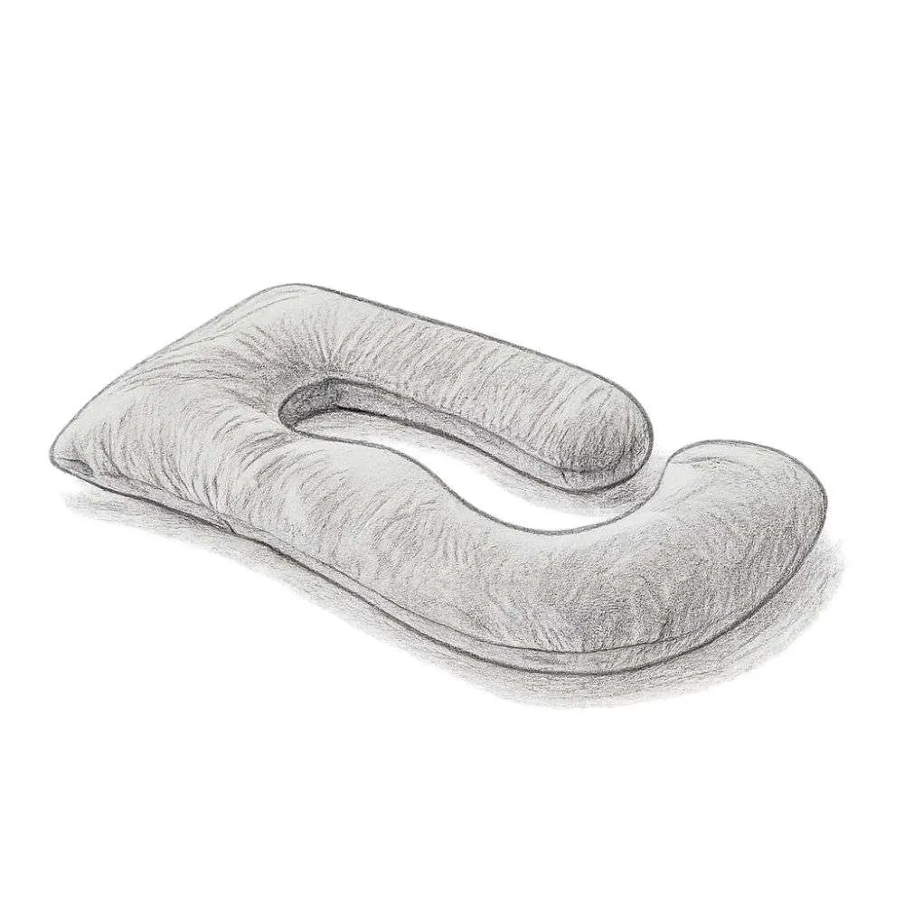 Momcozy Huggable U Shaped Maternity Body Pillow