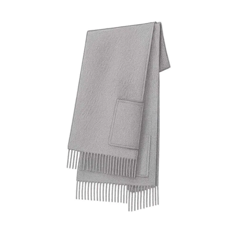 MUJI Wool With Pocket Stole Scarf