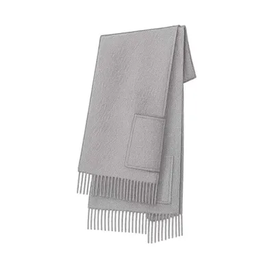 MUJI Wool With Pocket Stole Scarf