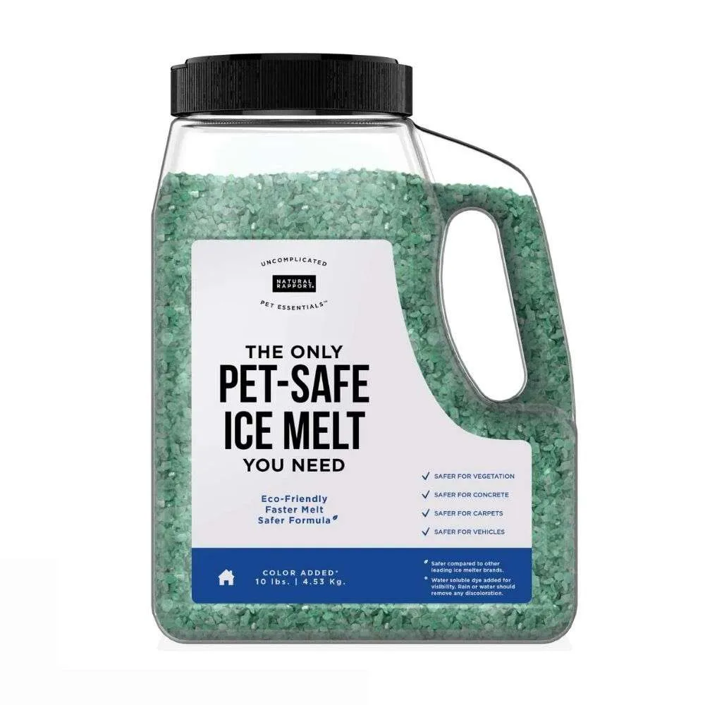 Natural Rapport The Only Pet-Safe Ice Melt You Need (10 lbs)